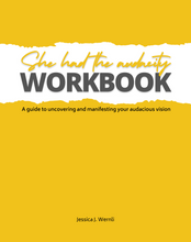 Load image into Gallery viewer, SHE HAD THE AUDACITY VISIONING WORKBOOK